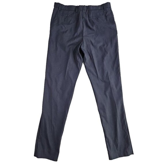 Banana Republic Pant W34xL34 Slim Navy Smart-Weight Performance Wool Blend - Picture 5 of 16